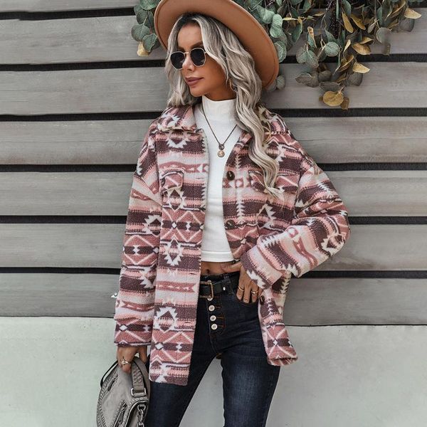 women's wool & blends original design explosion jacket 2021 autumn and winter temperament, light mature, warm loose printed street pla, Black
women's wool & blends original design explosion jacket 2021 autumn and winter temperament, light mature, warm loose printed street pla, Black