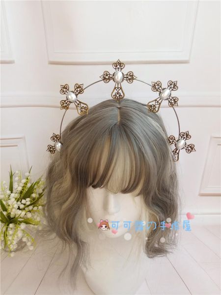 party masks antiquity lolita notre dame's halo kc hair crown of sinking sun godmother gothic cross headwear cosplay tea headband
party masks antiquity lolita notre dame's halo kc hair crown of sinking sun godmother gothic cross headwear cosplay tea headband