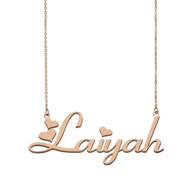 pendant necklaces laiyah name necklace , custom for women girls friends birthday wedding christmas mother days gift, Silver
pendant necklaces laiyah name necklace , custom for women girls friends birthday wedding christmas mother days gift, Silver
