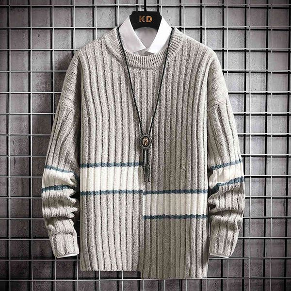 men's sweaters 2021 winter warm thick men's sweater fashion high-grade leisure brand round neck, White;black
men's sweaters 2021 winter warm thick men's sweater fashion high-grade leisure brand round neck, White;black