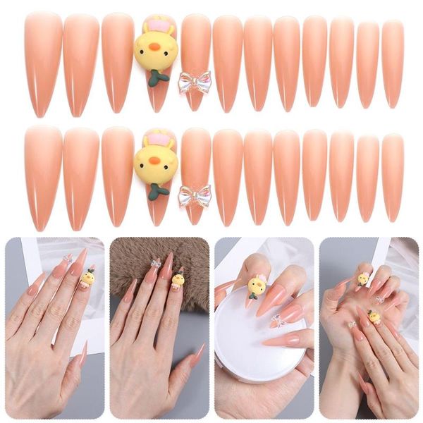 false nails fashion jelly gum long paragraph bow fake nail yellow duck artificial, Red;gold
false nails fashion jelly gum long paragraph bow fake nail yellow duck artificial, Red;gold