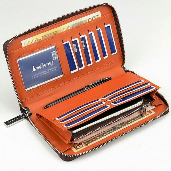 wallets vintage wallet mens long purse brief design business clutch holders zipper male billetero phone case, Red;black
wallets vintage wallet mens long purse brief design business clutch holders zipper male billetero phone case, Red;black