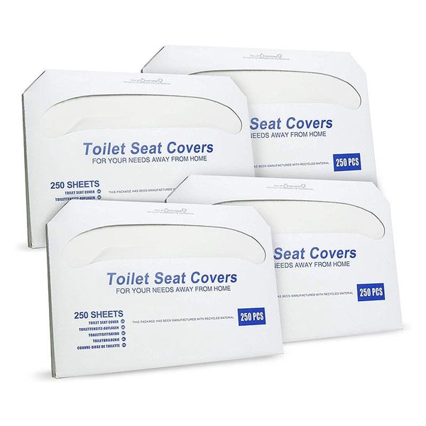 1000 pieces disposable toilet seat, half-folded paper potty cover, suitable for standard dispenser, washable, suitable for publi
1000 pieces disposable toilet seat, half-folded paper potty cover, suitable for standard dispenser, washable, suitable for publi