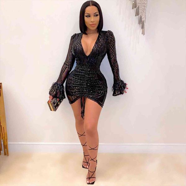 glitter sequin party womens dress night club bodycon feather flare sleeve v neck birthday black mini elegance, Black;gray
glitter sequin party womens dress night club bodycon feather flare sleeve v neck birthday black mini elegance, Black;gray