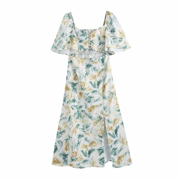 casual dresses summer women digital printing square collar lace up midi dress female flare sleeve clothes lady loose vestido d7850, Black;gray
casual dresses summer women digital printing square collar lace up midi dress female flare sleeve clothes lady loose vestido d7850, Black;gray