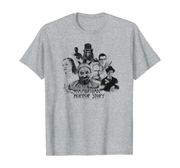 american horror story ahs villains sketch, White;black
american horror story ahs villains sketch, White;black