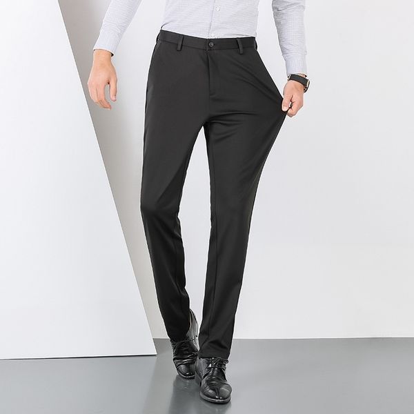 leshbert autumn and winter new slim fit non iron versatile straight casual men's pants, Black
leshbert autumn and winter new slim fit non iron versatile straight casual men's pants, Black