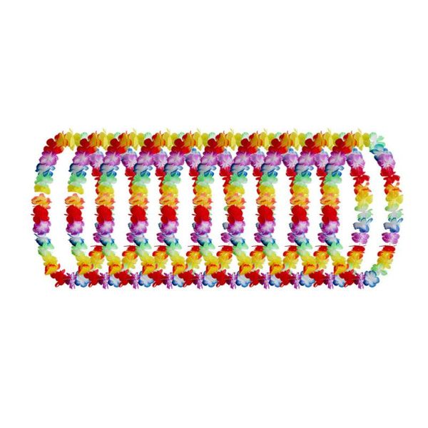 10pcs light colorful hawaiian leis artificial flower necklace classic garland tropical luau party neck loop favors beach hula da
10pcs light colorful hawaiian leis artificial flower necklace classic garland tropical luau party neck loop favors beach hula da