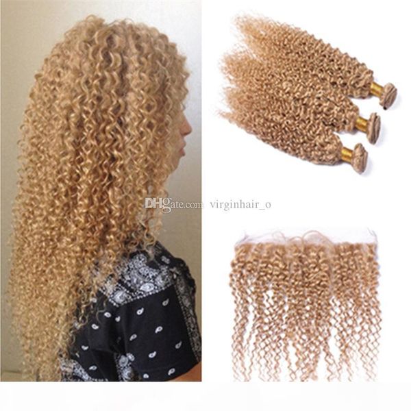 honey blonde brazilian hair with closure #27 strawberry blonde kinky curly human hair 3 bundles with ear to ear full lace frontals, Black
honey blonde brazilian hair with closure #27 strawberry blonde kinky curly human hair 3 bundles with ear to ear full lace frontals, Black