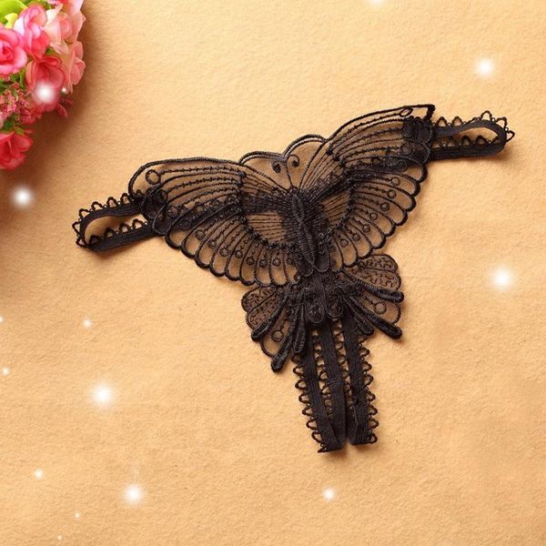 women's panties women underpants net yarn transparent lace butterfly lingerie thong temptation invisible underwear briefs, Black;pink
women's panties women underpants net yarn transparent lace butterfly lingerie thong temptation invisible underwear briefs, Black;pink