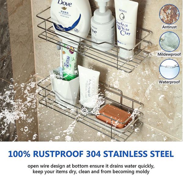 hooks & rails durable bathroom storage kitchen punch corner frame shower shelf wrought iron shampoo rack holder with suction cup home
hooks & rails durable bathroom storage kitchen punch corner frame shower shelf wrought iron shampoo rack holder with suction cup home