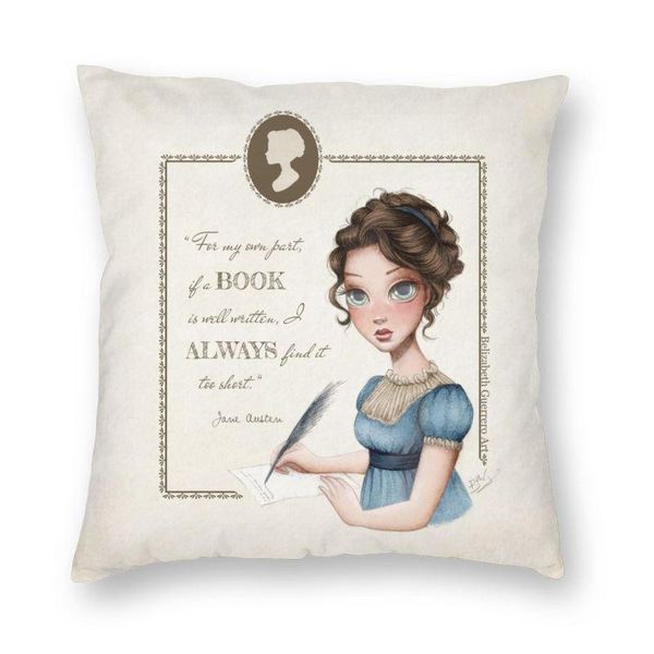 cushion/decorative pillow jane austen portrait cushion covers sofa home decorative writer novel square throw case 45x45cm
cushion/decorative pillow jane austen portrait cushion covers sofa home decorative writer novel square throw case 45x45cm