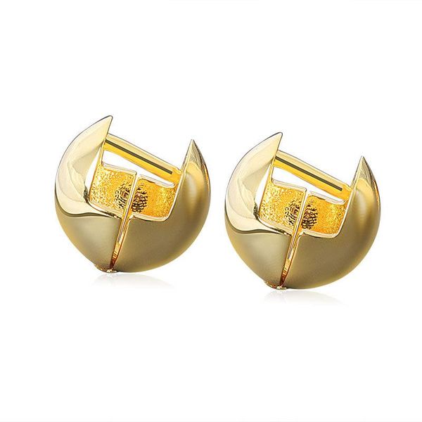 hoop & huggie fashion round ball geometric gold earrings 3 color couple elegant small for women jewelry, Golden;silver
hoop & huggie fashion round ball geometric gold earrings 3 color couple elegant small for women jewelry, Golden;silver
