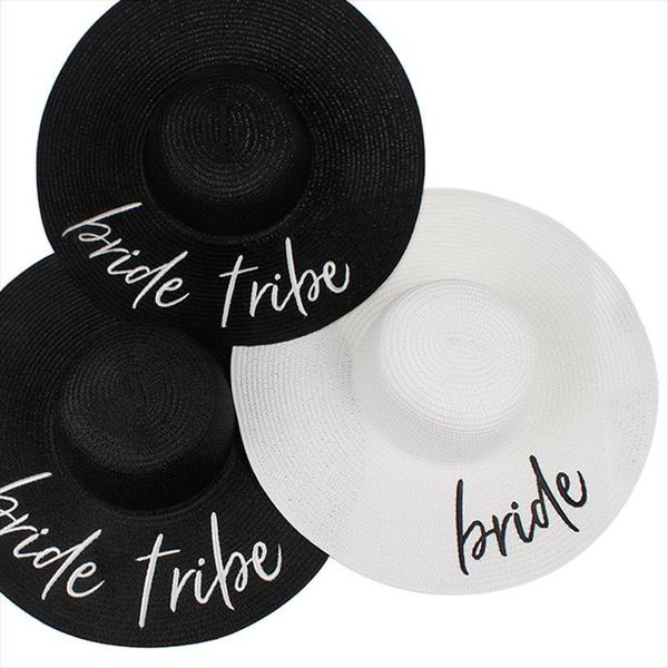 Bride Tribe Floppy Summer Beach Sun Hats Honeymoon Bridesmaid Maid Of Honor Party Cap, Blue;gray
Bride Tribe Floppy Summer Beach Sun Hats Honeymoon Bridesmaid Maid Of Honor Party Cap, Blue;gray