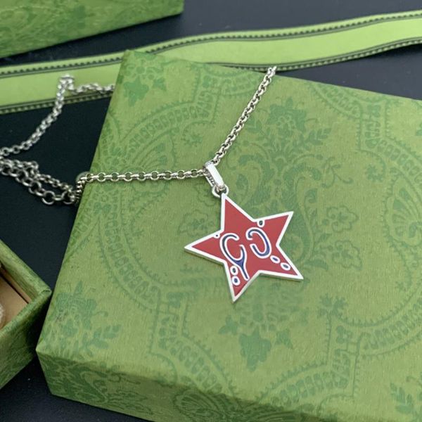 chains light luxury jewelry brand s925 sterling silver boutique red star necklace men and women birthday sweater chain exquisite jewelr
chains light luxury jewelry brand s925 sterling silver boutique red star necklace men and women birthday sweater chain exquisite jewelr