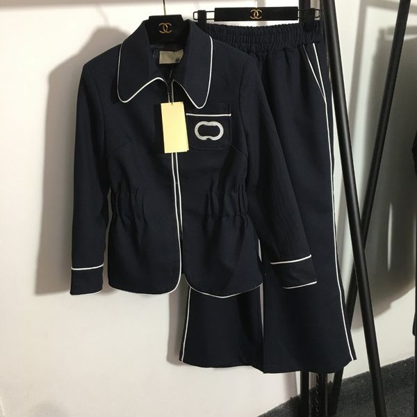luxury women's two piece pants 2021 autumn lapel neck long sleeve sports wear brand same style designer clothing 0827-4, White
luxury women's two piece pants 2021 autumn lapel neck long sleeve sports wear brand same style designer clothing 0827-4, White