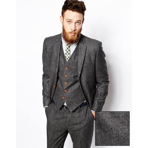 men's suits & blazers custom tweed homme attire from british-style men of fish needle wool custom-made wedding suits for slim fit blaze, White;black
men's suits & blazers custom tweed homme attire from british-style men of fish needle wool custom-made wedding suits for slim fit blaze, White;black
