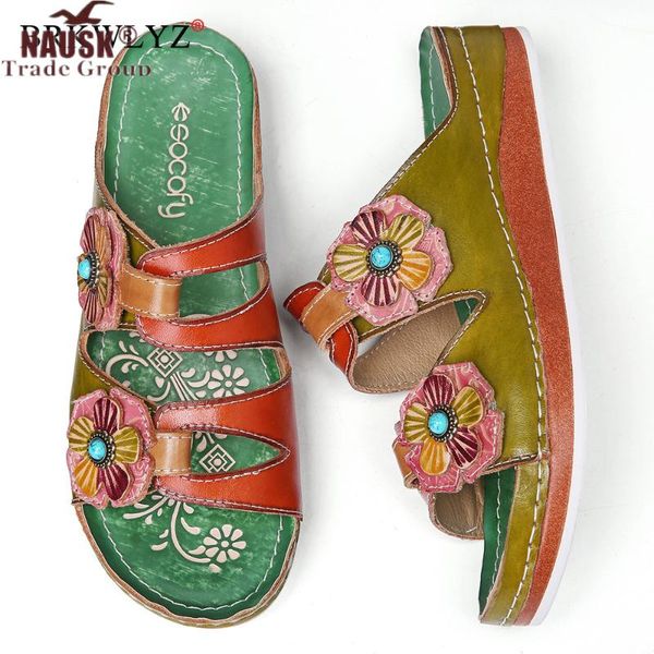 slippers women summer mid heels wedges shoes woman slides outdoor pu flowers beads ethic sandalias mujer sapato feminino, Black
slippers women summer mid heels wedges shoes woman slides outdoor pu flowers beads ethic sandalias mujer sapato feminino, Black