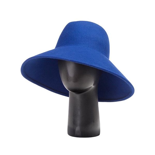 stingy brim hats king wheat wide edge big wool formal black women fedora stage show felt cap winter lady fashion european style blue hat, Blue;gray
stingy brim hats king wheat wide edge big wool formal black women fedora stage show felt cap winter lady fashion european style blue hat, Blue;gray
