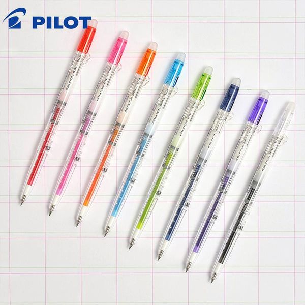gel pens 8colors/japan pilot erasable pen 0.38mm candy color transparent rod friction lfbs-18uf
gel pens 8colors/japan pilot erasable pen 0.38mm candy color transparent rod friction lfbs-18uf