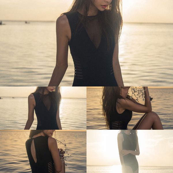 and 2021 new to cover their show belly thin conservative black one-piece swimsuit for women summer korean beach2021, White;black
and 2021 new to cover their show belly thin conservative black one-piece swimsuit for women summer korean beach2021, White;black