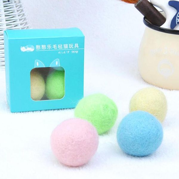 cat toys creative bite resistant anti funny toy 4pcs ball safety wool felt pet supplies
cat toys creative bite resistant anti funny toy 4pcs ball safety wool felt pet supplies