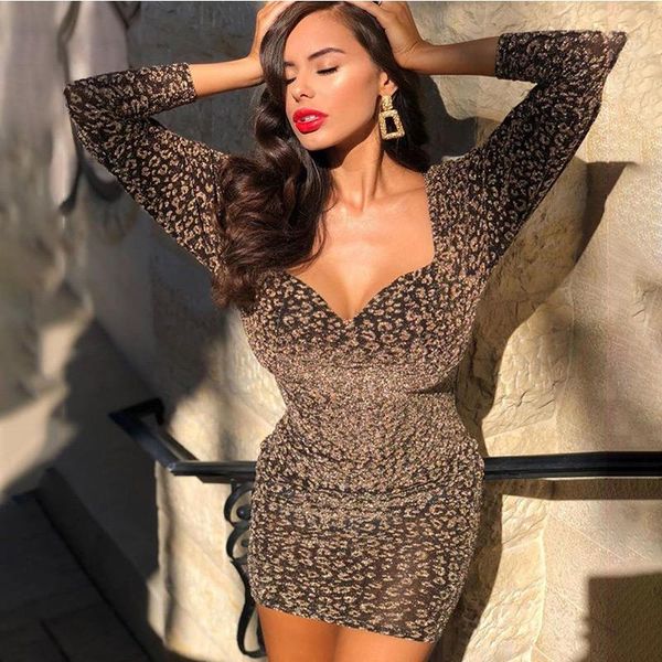 casual dresses women's vestidos dress leopard print lace up heart puff sleeve vintage party night clubwear female 2021, Black;gray
casual dresses women's vestidos dress leopard print lace up heart puff sleeve vintage party night clubwear female 2021, Black;gray