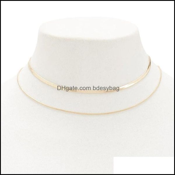 chains necklaces & pendants jewelrychains gold sier color statement snake chain necklace women double layer choker fashion collares collier, Silver
chains necklaces & pendants jewelrychains gold sier color statement snake chain necklace women double layer choker fashion collares collier, Silver