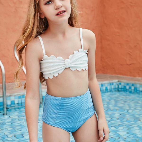solid laciness girls swimwear 2021 vintage swimsuit for girls maillot de bain summer beach wear children two piece bikini
solid laciness girls swimwear 2021 vintage swimsuit for girls maillot de bain summer beach wear children two piece bikini
