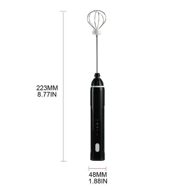 camp kitchen handheld 3 gear adjustable milk frother rechargeable foam maker electric whisk stainless steel drink mixer mini
camp kitchen handheld 3 gear adjustable milk frother rechargeable foam maker electric whisk stainless steel drink mixer mini