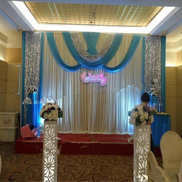party decoration dhl wedding swag curtain drap ice silk backdrop 3m*6m(10ft*20ft) decorations high quality
party decoration dhl wedding swag curtain drap ice silk backdrop 3m*6m(10ft*20ft) decorations high quality