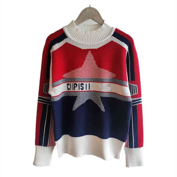 2022 factory wholesale new college style autumn winter women's round neck long sleeve five pointed star letter slim fit pullover sweate, White;black
2022 factory wholesale new college style autumn winter women's round neck long sleeve five pointed star letter slim fit pullover sweate, White;black