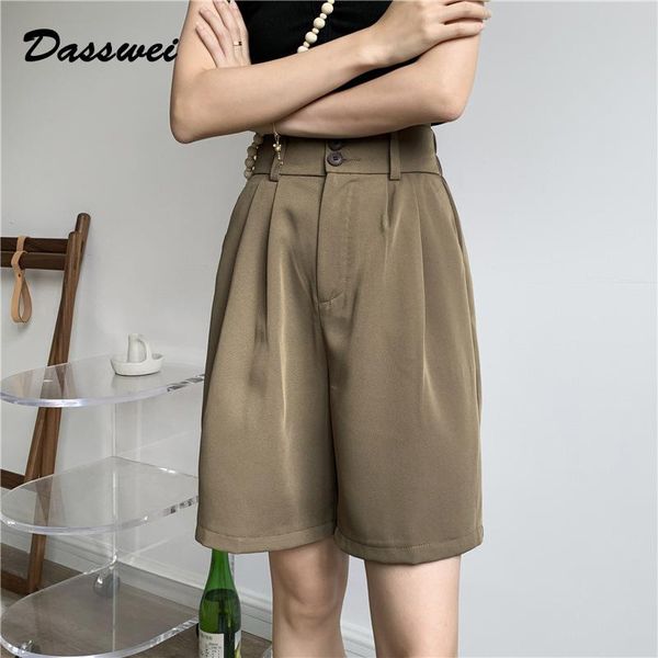women's pants & capris dasswei 2021 summer women wide leg suit casual high waist short trousers knee length female solid loose streetwe, Black;white
women's pants & capris dasswei 2021 summer women wide leg suit casual high waist short trousers knee length female solid loose streetwe, Black;white