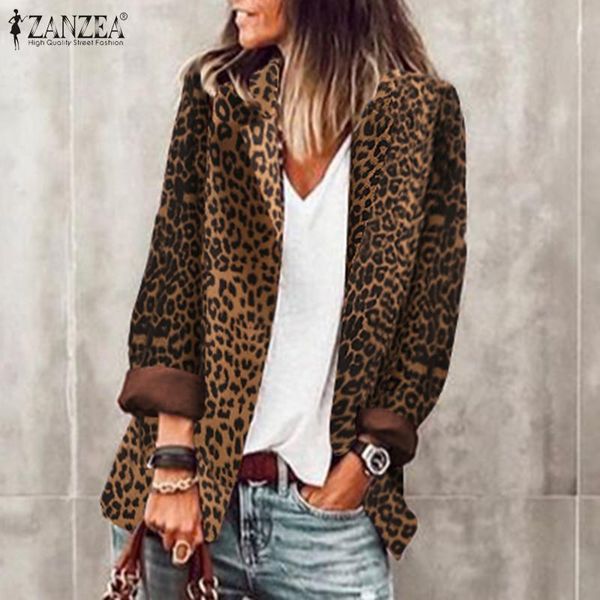 zanzea autumn fashion leopard printed coats women's lapel jackets long sleeve outwears female button overcoats plus size tunic, Black;brown
zanzea autumn fashion leopard printed coats women's lapel jackets long sleeve outwears female button overcoats plus size tunic, Black;brown