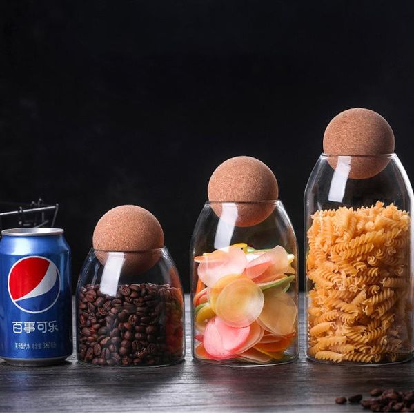 storage bottles & jars glass sealed can cereal grain tank creative cork tea borosilicate transparent lead-containers
storage bottles & jars glass sealed can cereal grain tank creative cork tea borosilicate transparent lead-containers