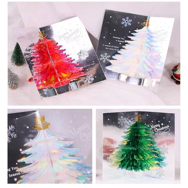 greeting cards christmas tree three-dimensional card gift blessing with envelope laser cut post for birthday
greeting cards christmas tree three-dimensional card gift blessing with envelope laser cut post for birthday