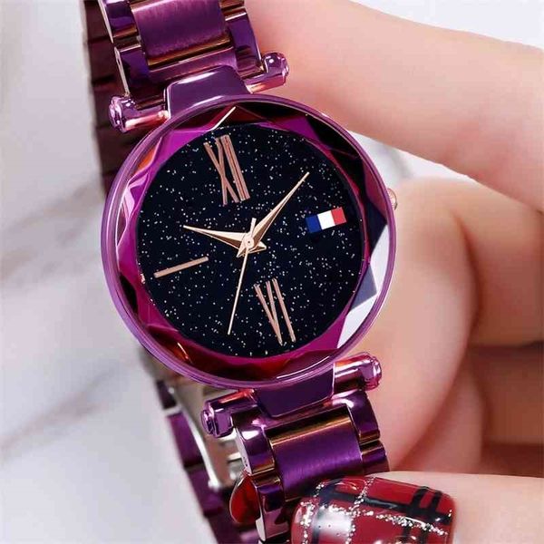 japan quartz movement women bright purple stainless steel magnet mesh band flash dial ladies watch drop 210527, Slivery;brown
japan quartz movement women bright purple stainless steel magnet mesh band flash dial ladies watch drop 210527, Slivery;brown