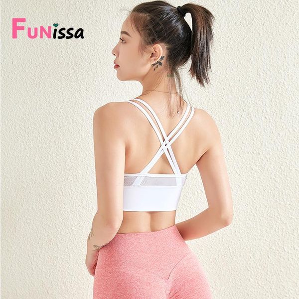 gym clothing push up bra women wirepadded cross back sports bras large size lady breathable fitness run yoga vest girls, White;black
gym clothing push up bra women wirepadded cross back sports bras large size lady breathable fitness run yoga vest girls, White;black