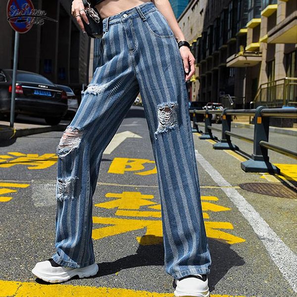 women's jeans hole casual summer thin high waist loose straight wide leg pants ripped for women vaqueros mujer 15325, Blue
women's jeans hole casual summer thin high waist loose straight wide leg pants ripped for women vaqueros mujer 15325, Blue