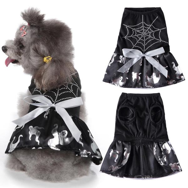 pet dog halloween dress gothic dark funny silver print dog cat dress bowknot ruffle cute pet party costume cosplay suit skirt
pet dog halloween dress gothic dark funny silver print dog cat dress bowknot ruffle cute pet party costume cosplay suit skirt