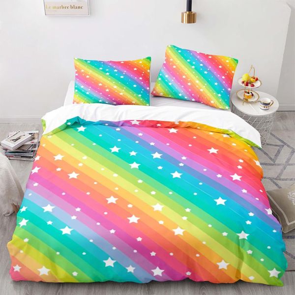 bedding sets colorful rainbow set single twin full king size bed children's kid bedroom duvetcover 3d print 03
bedding sets colorful rainbow set single twin full king size bed children's kid bedroom duvetcover 3d print 03