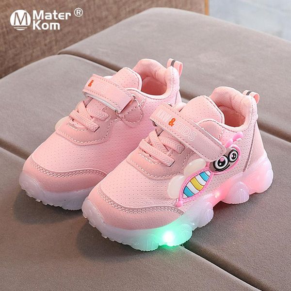size 21-30 luminous led shoes for baby girls toddler boys shoes with lights children casual glowing sneakers for kids boys, Black
size 21-30 luminous led shoes for baby girls toddler boys shoes with lights children casual glowing sneakers for kids boys, Black