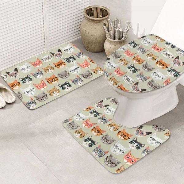 carpets cat with glasses bath bathroom carpet mat toilet rug 3pcs/set set flannel anti-slip kitchen washable
carpets cat with glasses bath bathroom carpet mat toilet rug 3pcs/set set flannel anti-slip kitchen washable