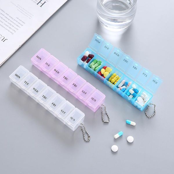 storage bottles & jars 7 grids days weekly candy case tablet dispenser organizer box splitters container
storage bottles & jars 7 grids days weekly candy case tablet dispenser organizer box splitters container