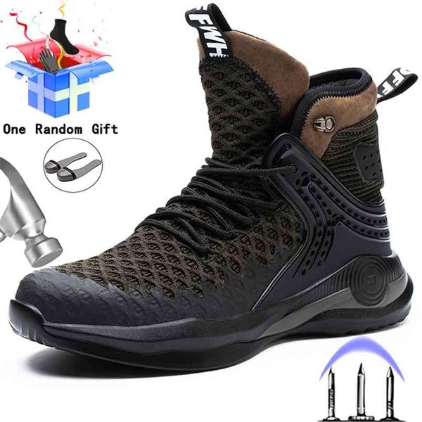 plus size 37-50 safety shoes indestructible work safety boots men work sneakers male steel toe shoes work boots light protection 210923, Black
plus size 37-50 safety shoes indestructible work safety boots men work sneakers male steel toe shoes work boots light protection 210923, Black