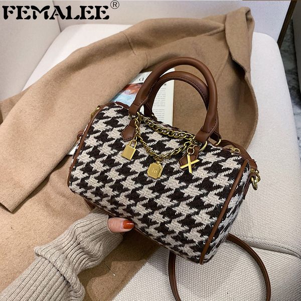 elegant women's bag houndstooth metallic cylinder handbags vintage designer pillow shoulder bags fashion new crossbody purse sac c0228
elegant women's bag houndstooth metallic cylinder handbags vintage designer pillow shoulder bags fashion new crossbody purse sac c0228