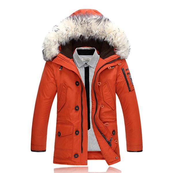 thick men duck down coats winter jackets parkas mans rabbit fur parka feminina clothing overcoat for man, Black
thick men duck down coats winter jackets parkas mans rabbit fur parka feminina clothing overcoat for man, Black