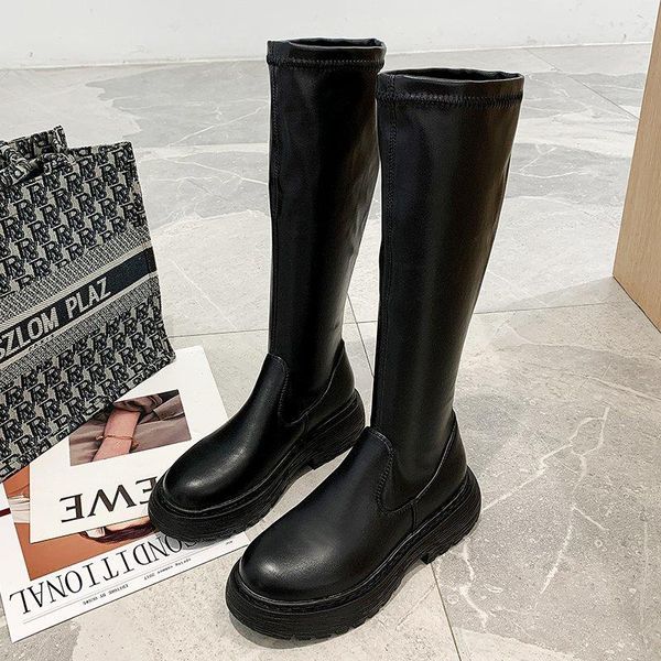 boots thick sole long knee high women black 2021 platform short plush lining warm winter shoes
boots thick sole long knee high women black 2021 platform short plush lining warm winter shoes