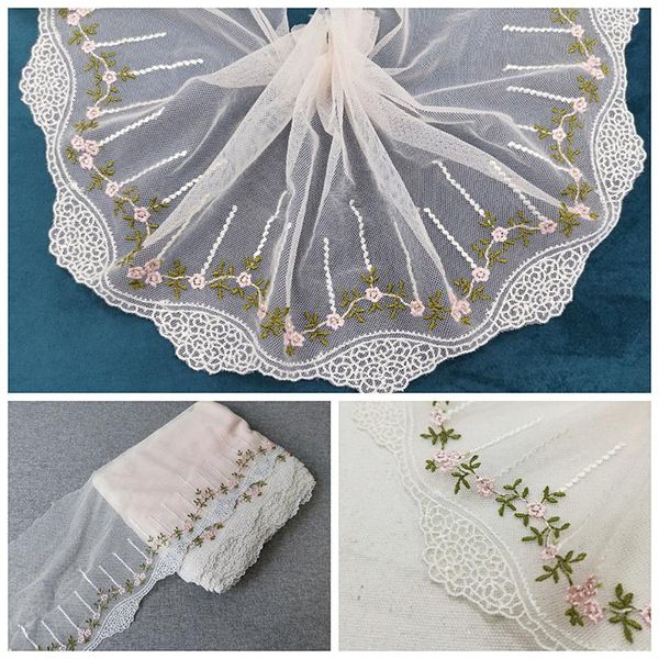 ribbon 4m light pink mesh embroidery lace trims small floral children's clothing lolita pet scarf baby dress 17cm, Pink;blue
ribbon 4m light pink mesh embroidery lace trims small floral children's clothing lolita pet scarf baby dress 17cm, Pink;blue