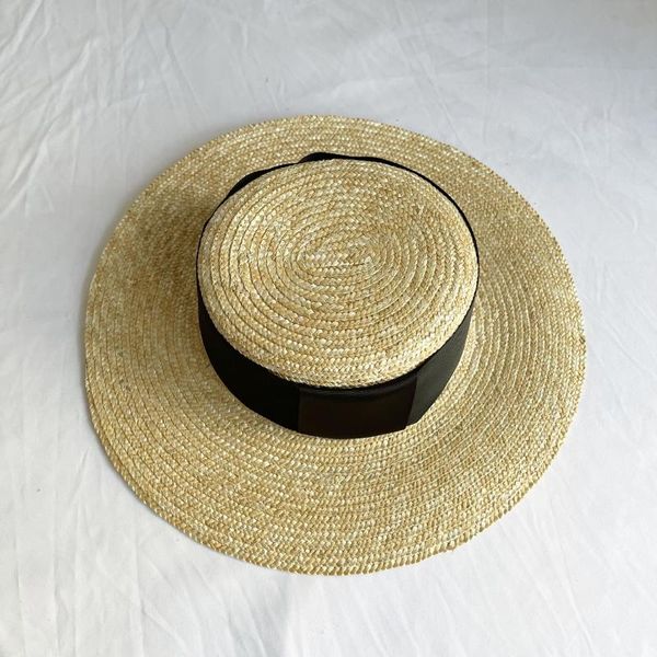 wide brim hats aaby 2021 summer wheal-straw ribbon bows for women flat hat with adjustable sweat band beach vacation, Blue;gray
wide brim hats aaby 2021 summer wheal-straw ribbon bows for women flat hat with adjustable sweat band beach vacation, Blue;gray